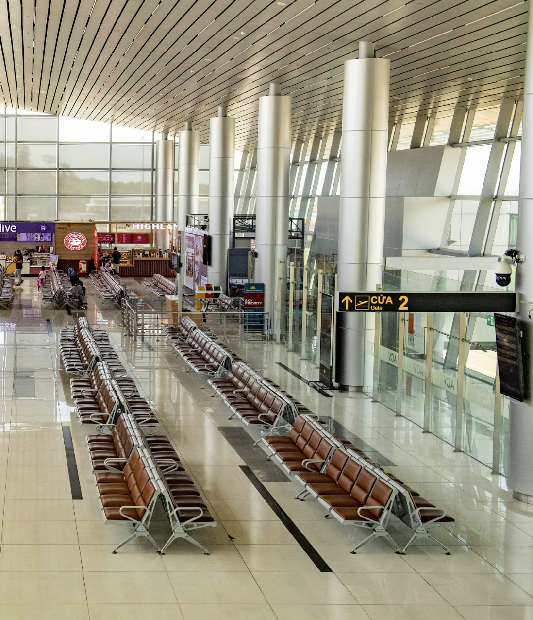 Khu vực chờ ra máy bay